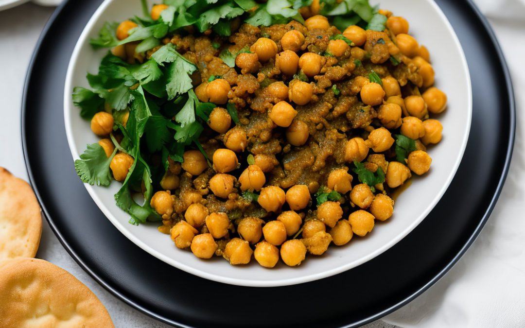 Curry de chou-fleur et de pois chiches à la noix de coco