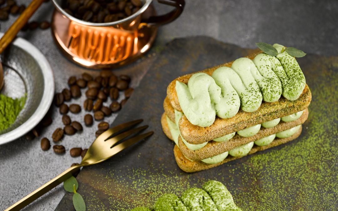 Tiramisu revisité au matcha