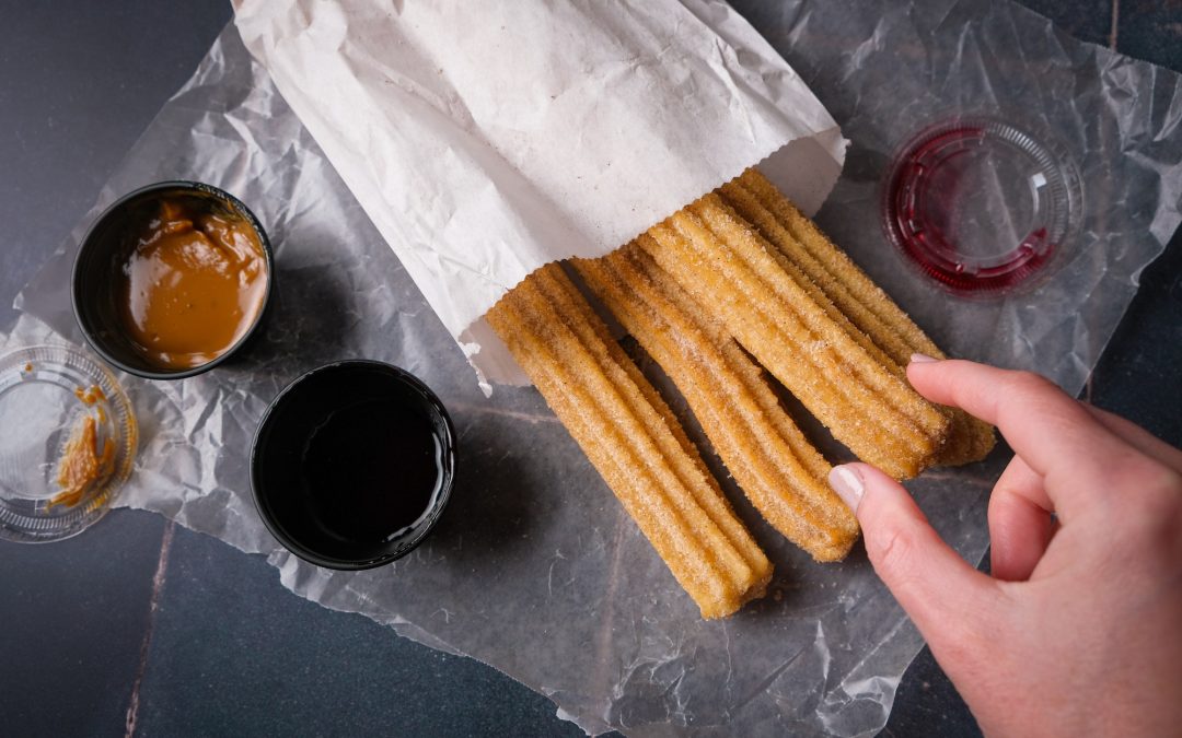 Churros chocolat-cannelle vegan